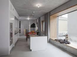 Contemporary Building In Berlin Bco Architekten Contemporary Building Interior Architecture Design Kitchen Bay Window