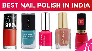 9 best nail polish brands in india with