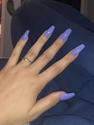 Burgundy acrylic nails acrylic nails coffin short simple acrylic nails fall acrylic nails purple nails fall nails one color nails winter nails nail colors. Blue Purple Acrylic Nails Coffin Long Purple Acrylic Nails Purple Nails Christmas Nails Acrylic