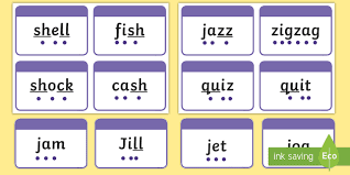Try it free for 7 days. Phoneme Buttons Sound Button Word Cards Phase 3 Phonics