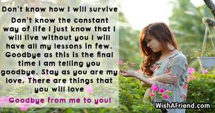 Having to say this goodbye to a boyfriend can be especially tough. Goodbye Messages For Boyfriend