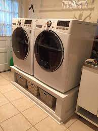 Diy Washer Dryer Stand Washer And Dryer Stand Washer And Dryer Pedestal Dryer Stand
