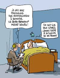 Une Hospitalisation A Domicile Ce Sera Moins Lourd Blague Drole Blague Francais Meilleur Blague