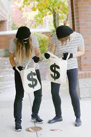 These handmade costumes take diy to the next level. Diy Bank Robber Halloween Costume Tutorial Sew Much Ado