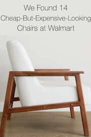 We Found 21 Cheap But Expensive Looking Chairs At Walmart Wood Lounge Chair Modern Beach House Coastal Chairs