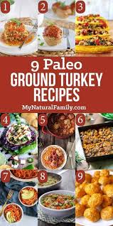 Herbed turkey meatloaf (gluten free), gluten free dairy free enchilada cornbread casserole, gluten free… pound ground turkey 1/2gluten free dairy free mexican cornbread author: 9 Paleo Ground Turkey Recipes My Natural Family