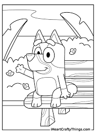 These coloring pages are based on the most popular child's themes. Bluey Coloring Pages Updated 2021