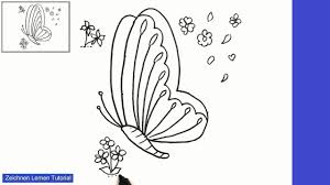 Schmetterling Zeichnen Lernen Einfach Schritt Fur Schritt Fur Anfanger 1 Zeichnen Lernen Tutorial Youtube