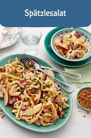 Spatzlesalat Aus Selbstgemachten Spatzle Rezept Rezept Selbstgemachte Spatzle Spatzle Rezept Rezepte