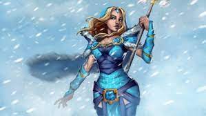Rylai Crystal Maiden 0n Wallpaper Hd