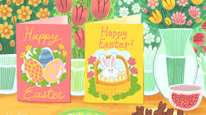 I am starting to get a little excited about easter! 10 Free Printable Easter Cards For Everyone You Know