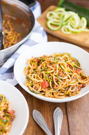 Check spelling or type a new query. Zucchini Zoodles Noodles In A Low Carb Spaghetti Meat Sauce