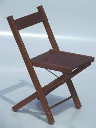 Old Wooden Folding Chair Little Child S Size Camp Seat Vintage Wood Stool Excellent seating and chair was extraordinary.