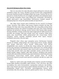 Usaha mengurangi kadar jenayah dalam kalangan remaja. Jenayah Di Kalangan Remaja