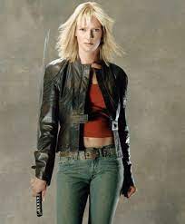 Volume 2 The Bride Kill Bill Uma Thurman Leather Jacket Leather Jacket Best Leather Jackets Black Leather Jacket