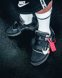 Nike Air Force 1 Off White Black On Feet Where To Buy Off White X Nike Air Presto 2 0 Black Aa3830 002 Nike Air Presto Black Nike Nike Air Presto
