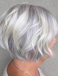 This angled bob shapes the face and flaunts the popular beach wave texture. 67 Inspiring Hairstyles For Women Over 50 2021