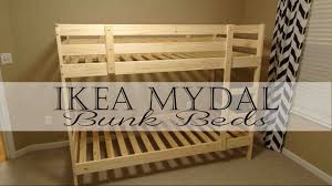 Bed drawers with drawers pros and cons. Ikea Mydal Bunk Beds Youtube