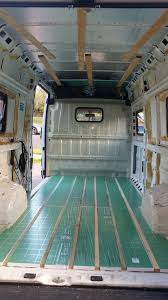 Campervan Foilboard Insulation Floor And Cieling Campervan Van Conversion Flooring