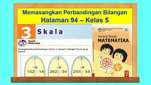 Asyik Mencoba Hal 95 Senang Belajar Matematika Kelas 5 Perbandingan Senilai Bab 3 Skala Youtube