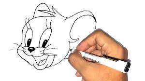 تعلم الرسم كيف ترسم الفأر جيري من كارتون توم و جيري خطوة بخطوة Youtube