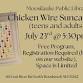 Chicken Wire Suncatchers