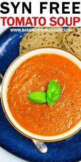 Best Ever Syn Free Tomato Soup Recipe Slimming World Soup Recipes Slimming World Free Foods Slimming World Recipes Syn Free