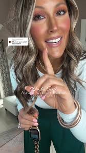 Replying to @Neelie wilson my apple watch is mow my favorite accessory 🫶  the watch band really elevated the look of my watch 🫶 linked in my Ltk  @Kendra Scott #applewatchband #accessories #watch ...