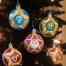 Sailor Moon Christmas Ornaments Sailor Moon Crafts Geek Christmas Anime Christmas
