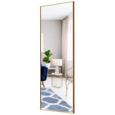Check spelling or type a new query. Costway 59 Full Length Body Mirror Aluminum Frame Leaning Hanging Dressing Mirror Gold Walmart Canada