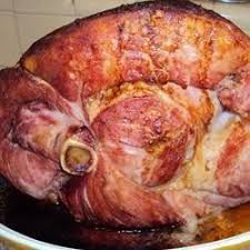 Bone In Ham Cooked In Beer Recipe Pork Recipes Ham Recipes Baked Cooking Ham In Crockpot