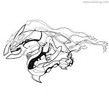 Pypus is now on the social networks, follow him and get latest free coloring pages and much more. Mega Evolution Pokemon Rayquaza Coloring Pages Xcolorings Com