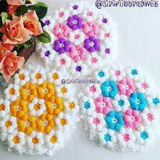 448 likes 0 comments sihirli lifler sihirli lifler on instagram papatya modelli renk renk li crochet patterns crochet girls dress pattern crochet girls