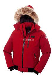 Canada Men S Borden Bomber Parka Winter Coat Red Color On Tradetang Com Canada Goose Mens Coat Canada Goose Canada Goose Jacket Women