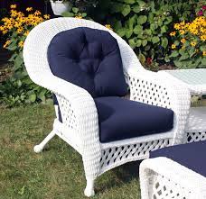 White Outdoor Wicker Chair Montauk Collection Outdoor Wicker Chairs Wicker Chair Cushions Outdoor Wicker Furniture