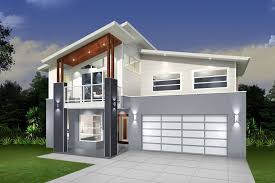 All of these designs feature large, plate glass panels on windows and doors, fine lines made with either metal or concrete and in the case of the double storey homes, beautiful glass balconies, adding a. Contemporary Double Storey House Designs Novocom Top