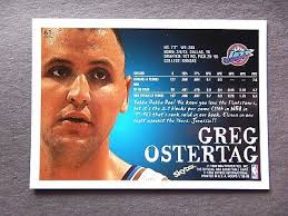 Greg Ostertag #61 NBA Hoops 1998 Basketball Card (Utah Jazz) LN