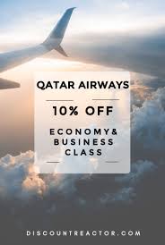 Fly For Less With Qatarairways Enjoy Economy Or Business Class At An Additional 10 Discount Flightdeals Co Qatar Airways Business Class Best Travel Deals
