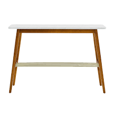 Contemporary galleries entryway table entry. Walker Edison Mid Century Faux Marble Entryway Console Table Acorn Bbf44jametwmac Best Buy