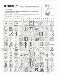 For kids of 2 to 6 years old age. Alphabet 100 100 Hand Drawn Letters By Christopher Rouleau Alphabet Lettering Alphabet Lettering Fonts