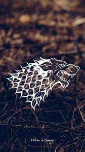 Winter Is Coming House Stark Game Of Thrones Arte Game Of Thrones Imagens Aleatorias Papel De Parede Para Telefone
