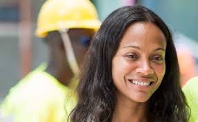 Actress Zoe Saldana promotes bone marrow donations