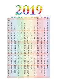 2019 life planners, 2019 planner pages, gray paper, explore. 2019 Year Yearly Planner Calendar Stock Vector Illustration Of Month Diary 132071530