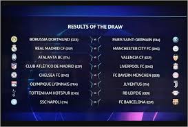 Sesuai jadwal, empat pertandingan akan. Siapa Untung Dan Buntung Di 16 Besar Liga Champions Gilabola Com