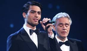 Matteo's love for music was inspired by his admiration for his father. Andrea And Matteo Bocelli Sing Ed Sheeran Perfect Symphony Duet You Can See Their Love Music Entertainment Express Co Uk