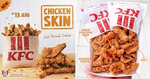 The skin by itself scores an intoxicating 5.0. Kfc Is Now Serving Crusty Chicken Skin In Indonesia 9gag