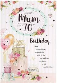 Best 70th birthday gift ideas for mom from 70th birthday t for mom jewelry for grandma t blue.source image: Mum 70th Birthday Birthday Card Amazon Co Uk Kitchen Home
