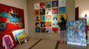 Pusat kurikulum dan perbukuan, balitbang, kemendikbud. Pameran Seni Rupa Jenis Unsur Fungsi Tujuan