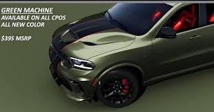 Image result for Green Machine 2026 Durango