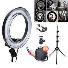 Studio Dimmable 400w 34cm Table Top Diva Ring Light Camera Phone Holder For Photography Photo Camera Selfie Lighting 200v 240v Diva Ring Light Ring Lightring Lights For Photography Aliexpress
